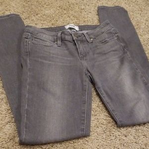 Paige Verdugo Ultra Skinny Silvie Jeans Gray